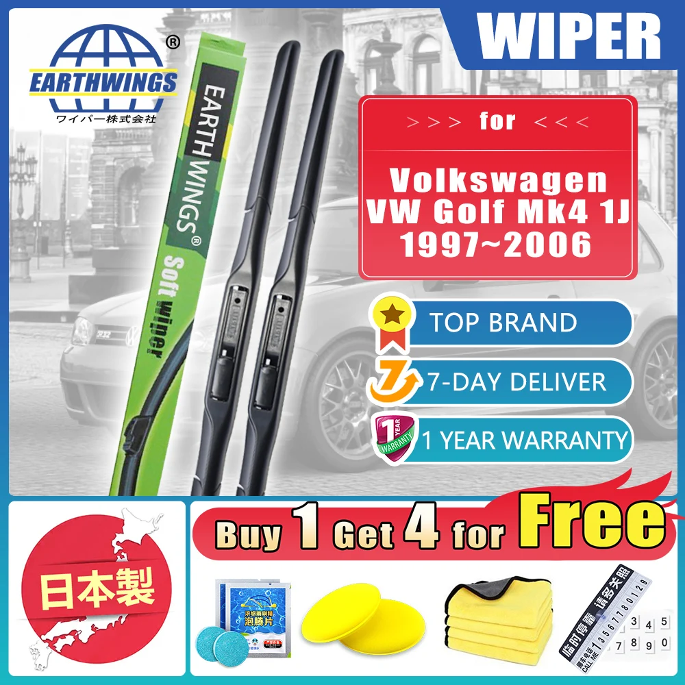 

For Volkswagen VW Golf Mk4 1J 1997~2006 Car Front Wiper Blades Brushes Windscreen Windshield Car Accessories 1998 1999 2000 2001