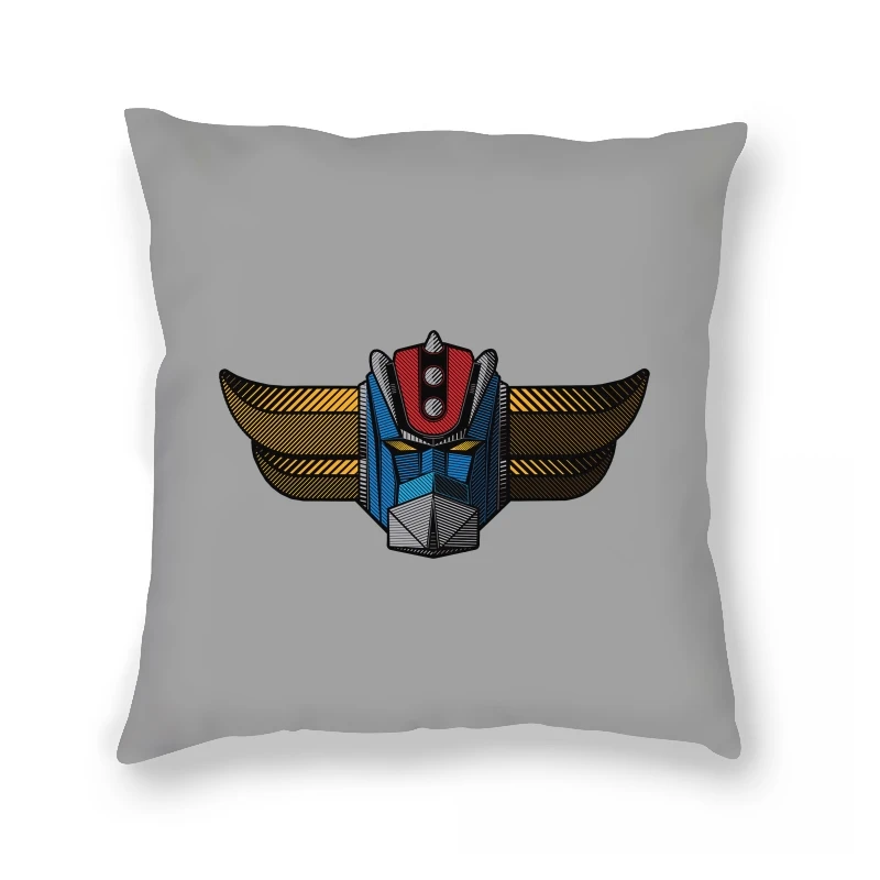 

НЛО робот голдрейк грендак аниме 091b Классический чехол для подушки Классическая Альтернативная качественная одежда большого размера