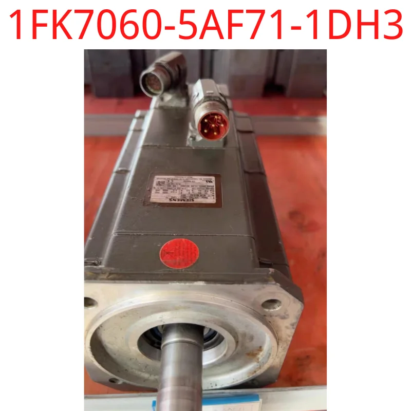 

used Siemens test ok rod 1FK7060-5AF71-1DH3 SIMOTICS S synchronous servo motor 1FK7 Compact 6.0 Nm, 100K 3000 rpm, 1.48 kW