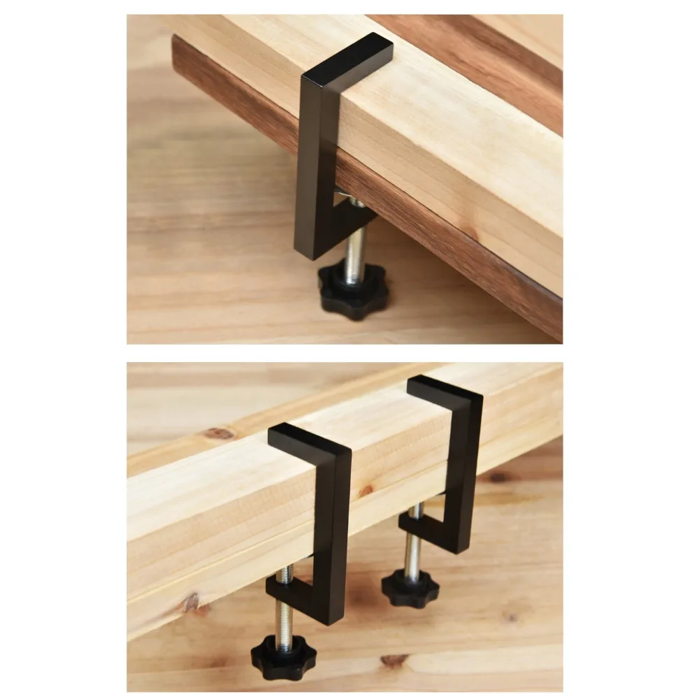 Новый 10-57 мм зажим для установки шкафа Регулируемая фурнитура деревообработки