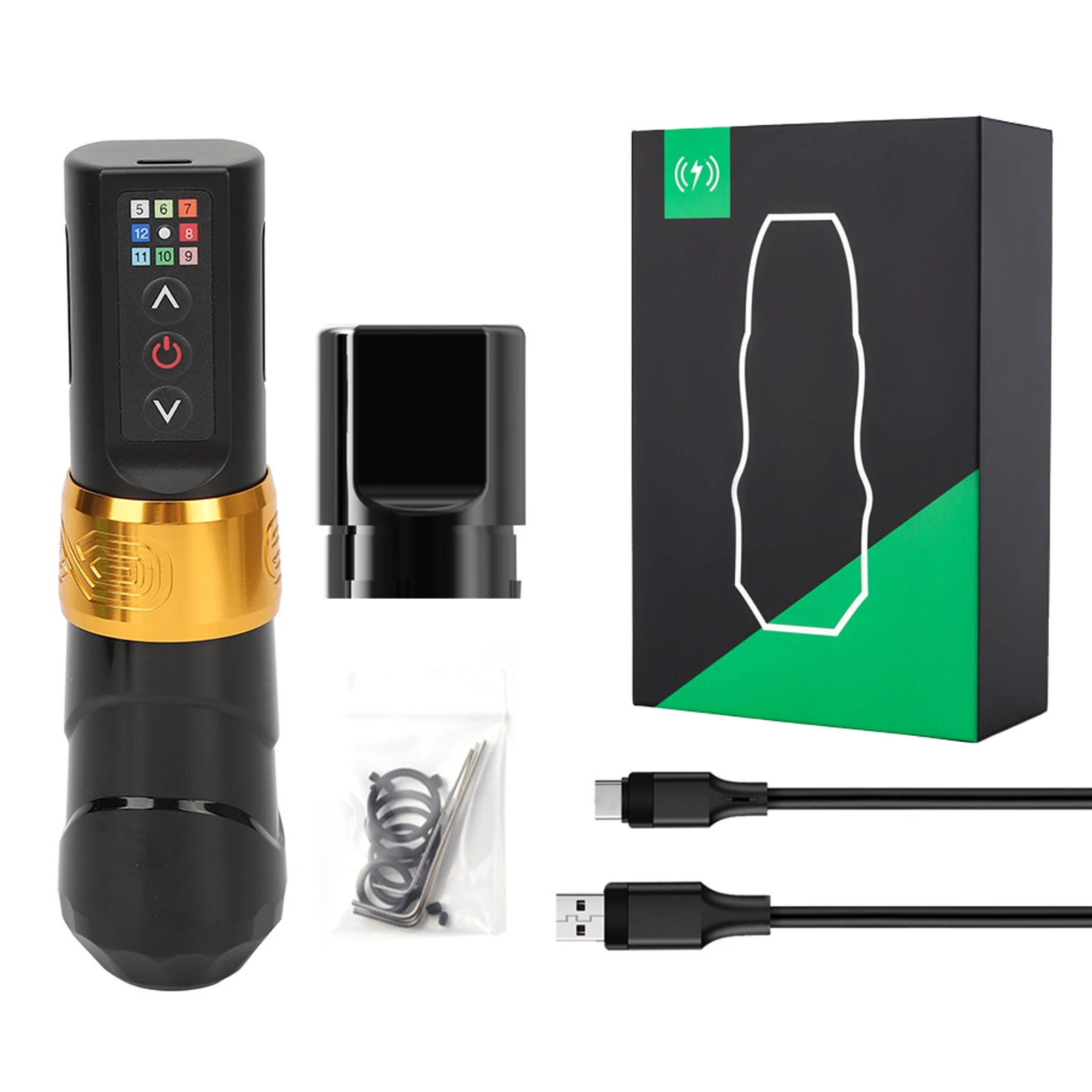 

Ручка для тату-машинки, 2400 мАч, 2 в 1