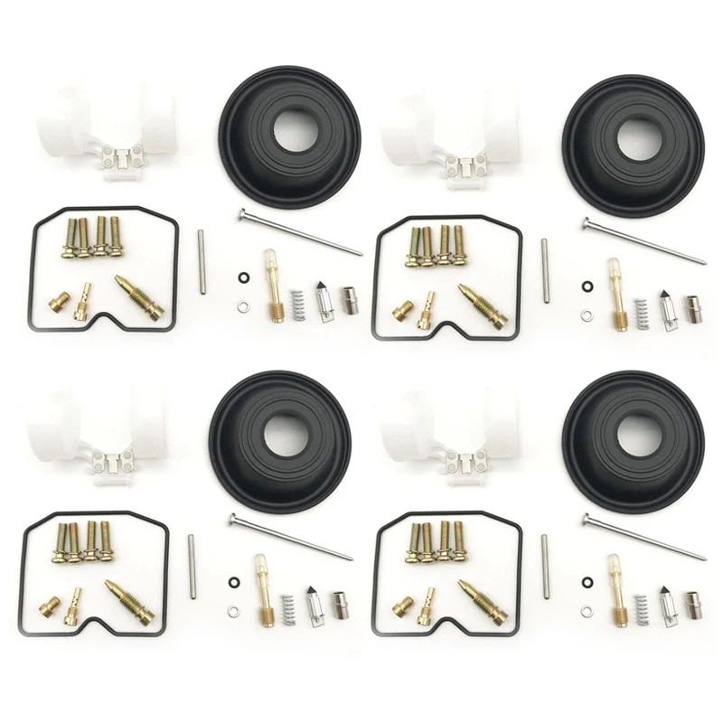 

Комплект Для Ремонта Карбюратора 4х, настраиваемая вакуумная диафрагма и поплавок для Kawasaki ZRX400/ZRX-II ZR400C/E/F Keihin 1989-1997