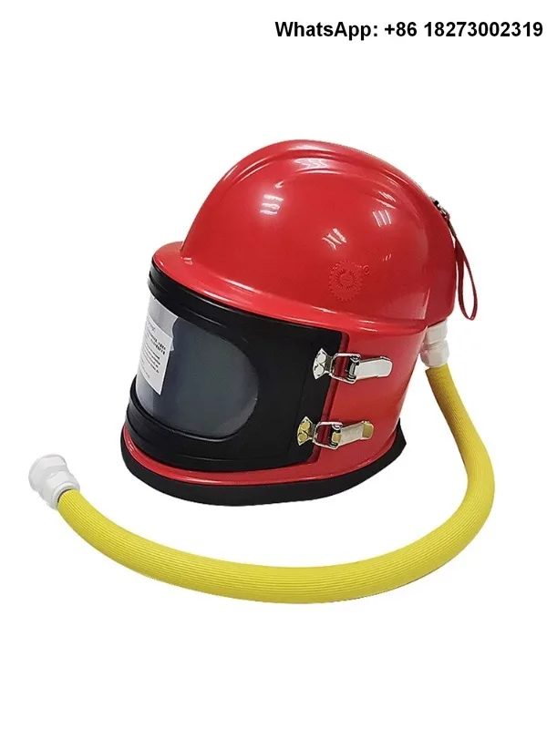 Мобильная пескоструйная машина высокого давления шлем из материала ABS комната