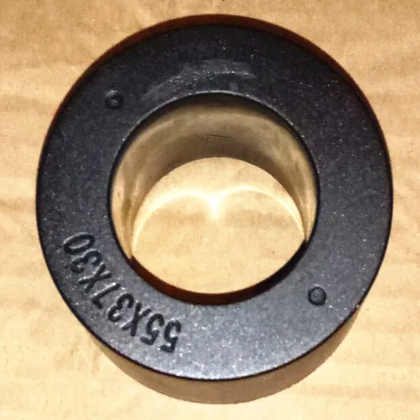 

Высокомощный магнитный сердечник, аморфный Нанокристаллический ультрамикро 55 мм x 37 мм x 30 мм, магнитное кольцо 55*37*30 55x37x30 мм