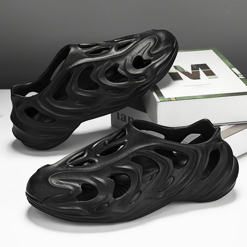 Обувь Dongdong для мужчин летняя обувь вождения без запаха уличная пляжная на улице