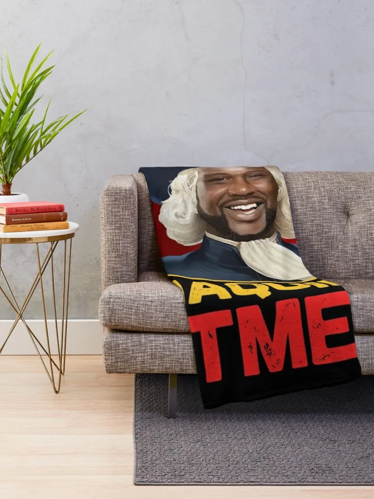 Футболка Shaquille из овсяной муки забавное одеяло декоративное покрывало для дивана