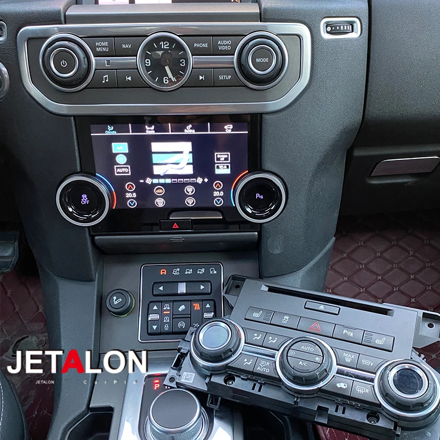 

7-дюймовый ЖК-дисплей с климатическим контролем для Land Rover Discovery Landrover 4 LR4 HSE, панель дисплея переменного тока, климатический дисплей, сенсорный экран