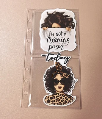 

Прозрачный карман-вставка для блокнота A7, PVC