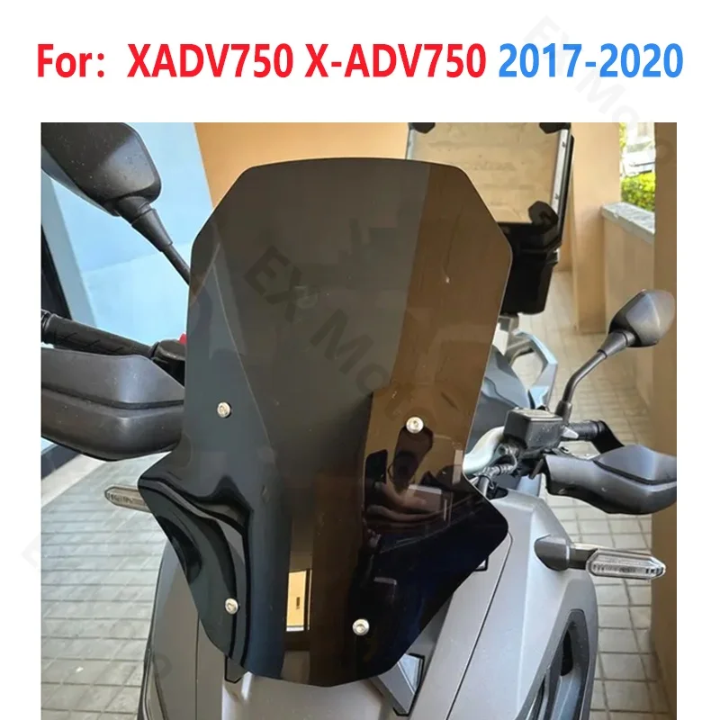 Фото Экран для XADV750 XADV 750 X-ADV 750 2017 2018 2019 2020, аксессуары, лобовое стекло, ветровые стекла, дефлекторы, козырек №1