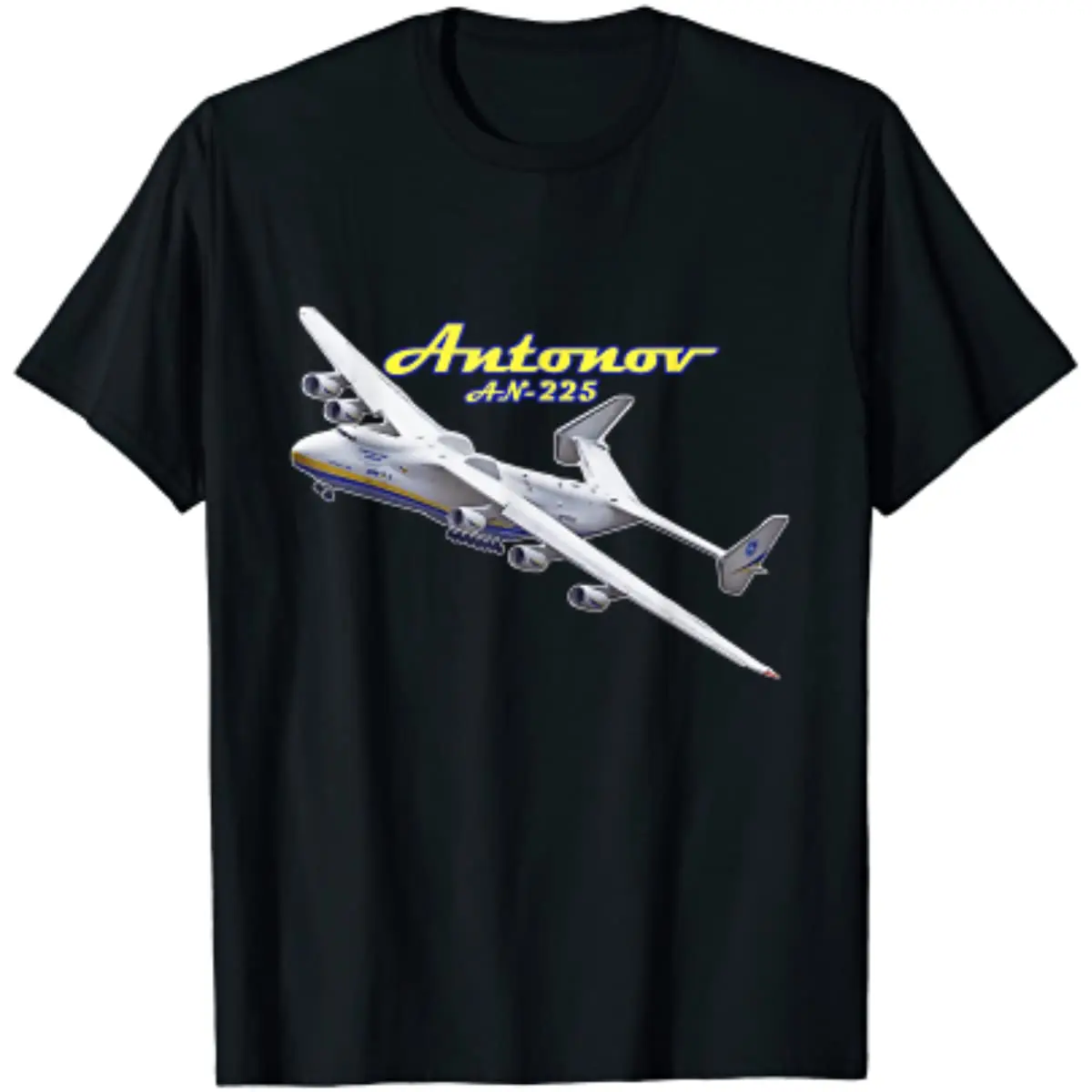 

Antonov AN-225 Cargo Jet Plane Men T-Shirt Short Sleeve Casual Cotton Boys T-Shirts