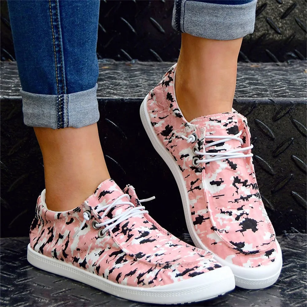 Женские эспадрильи кроссовки новинка весны 2023 Женская камуфляжная Повседневная