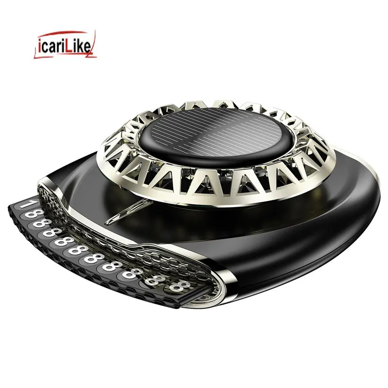 

Solar rotating aromatherapy parking number plate car perfume ornament aromatherapy piece car car supplies gifts