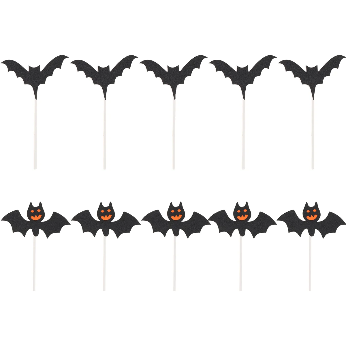 

Cakepicks Cupcake Ornament Bat Birthday Topper Decoration Sticks Decorations Wrappers