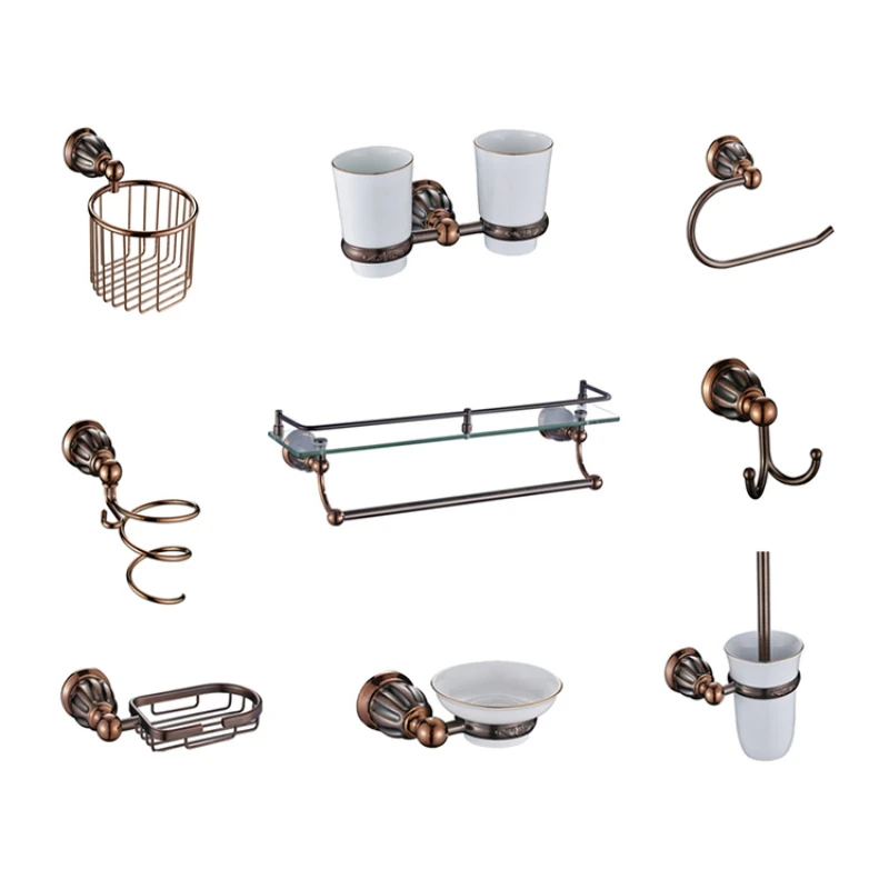 

China Factory Wall Mounted Toilet Kitchen Brass Paper Towel Holder