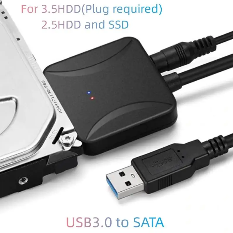 Кабель-переходник с USB 3,0 на SATA 3, 2,5/3,5 дюйма