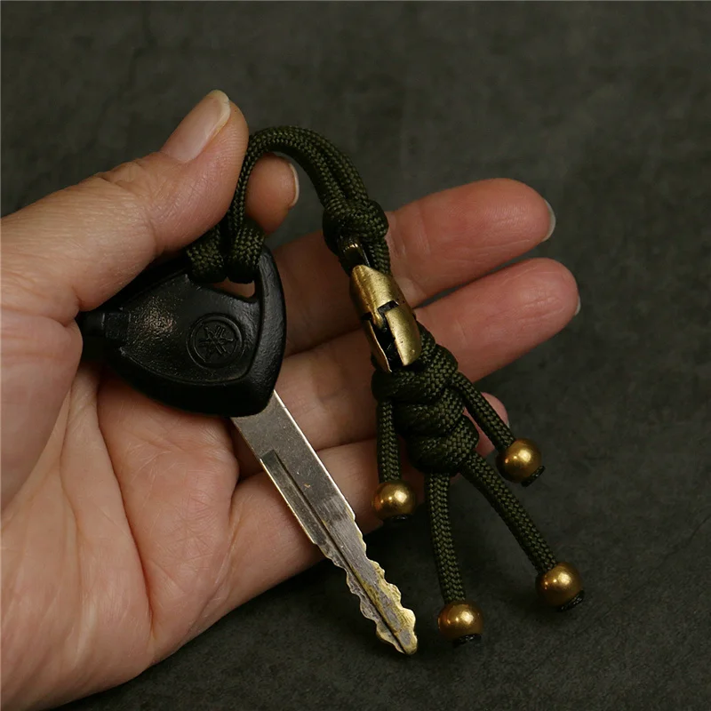 1 шт. Спартанский брелок для ключей подвеска автомобиля байкера шлема плетеная