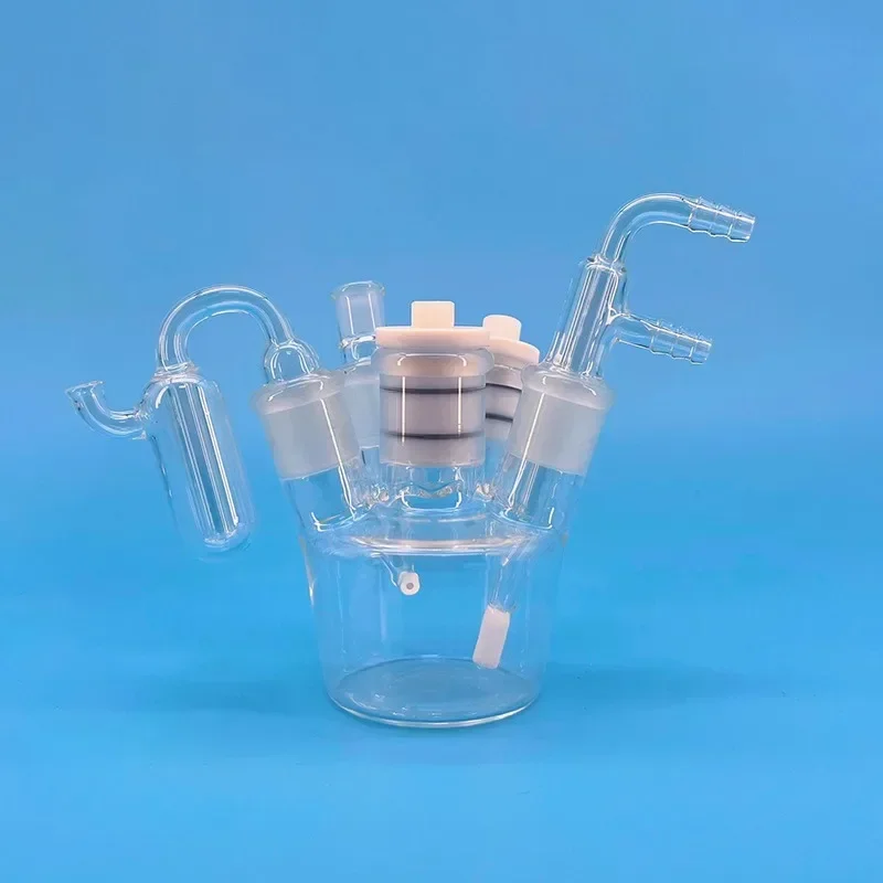 Герметичная электролитическая ячейка с пятью портами