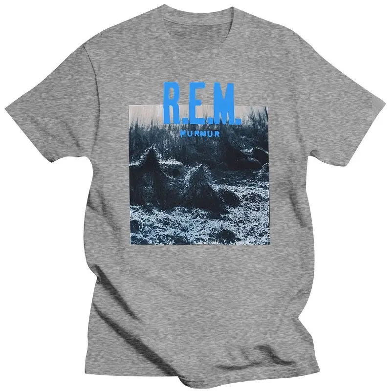 Мужская одежда официальная черная футболка REM R.E.M 'Murmur' альбомная обложка