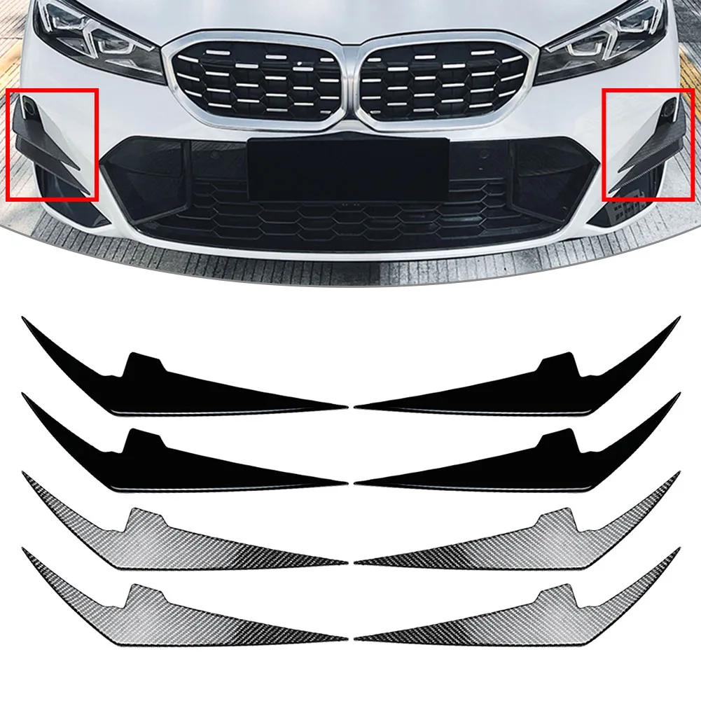 4 шт. автомобильный передний бампер боковой спойлер отделка для BMW 3 серии G20 G21 LCI M