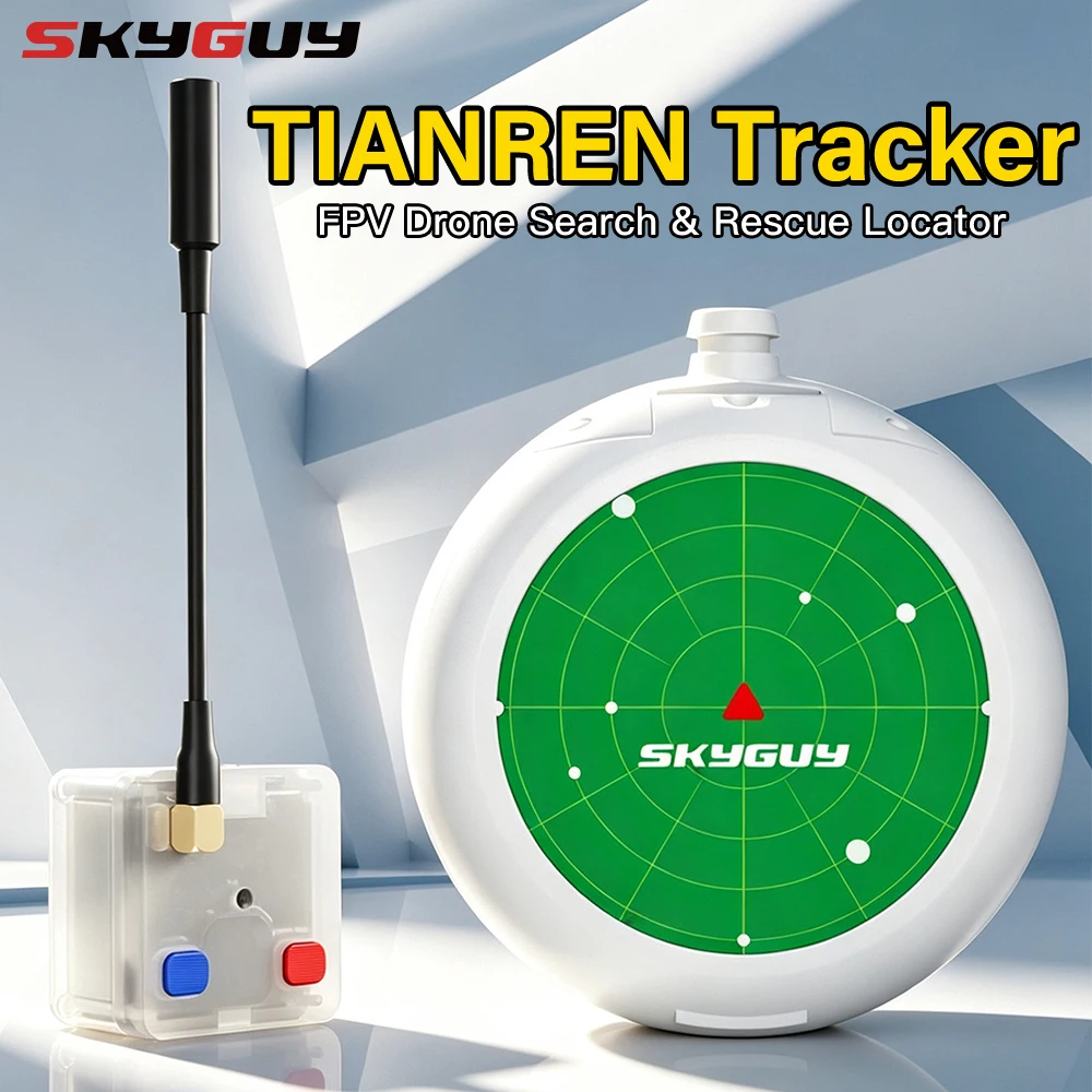 Фото SKYGUY TIANREN Трекер с GPS-дисплеем координат, дистанционным стробоскопом, звуковым сигналом, поддержка модуля 181GPS №1