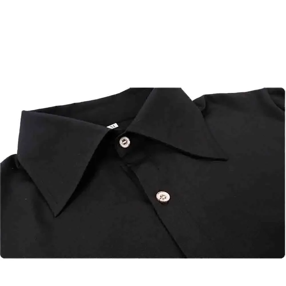 Новая европейская и американская средневековая мужская рубашка с длинными