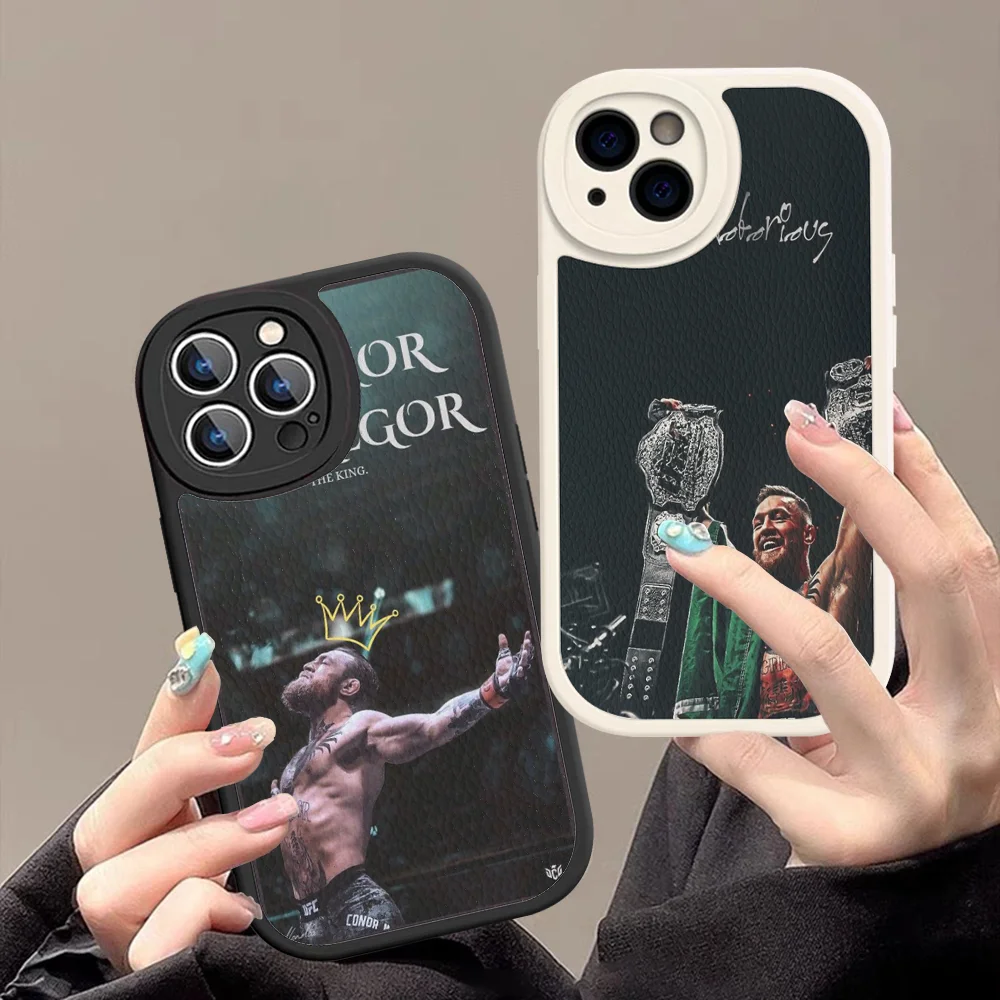 Чехол для телефона C-Conor M-McGregor из жесткой кожи iPhone 16 15 14 13 12 Mini 11 Pro Max Xs X Xr 7 8 Plus Fundas