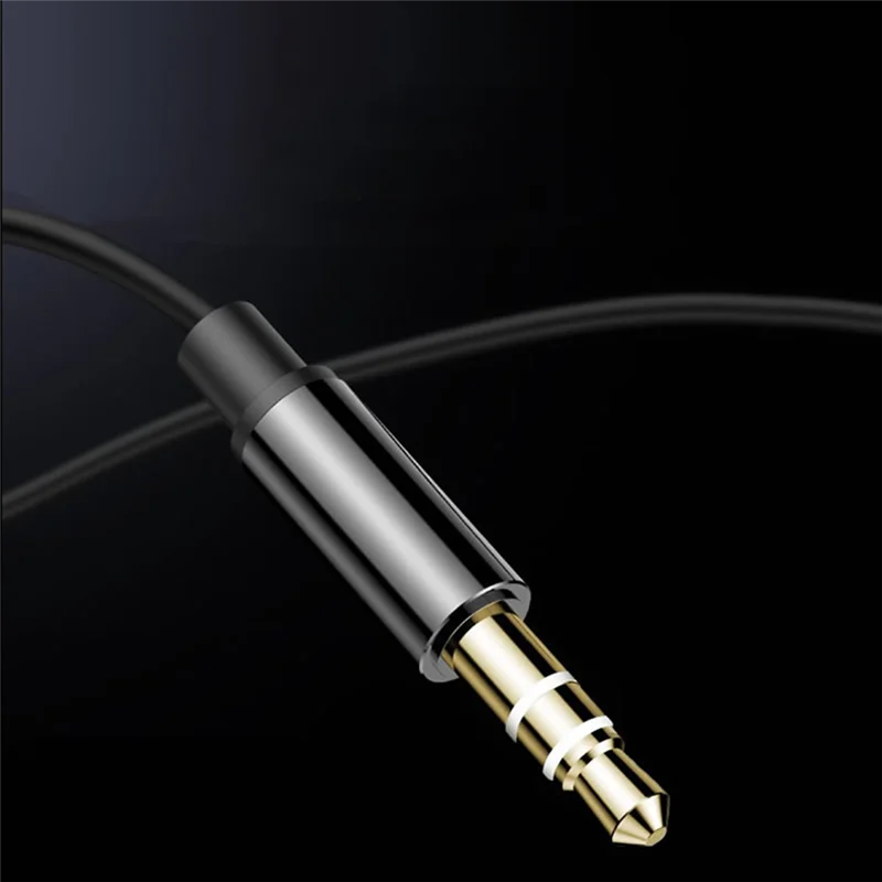 Короткий кабель односторонний удлинительный для гарнитуры наушник-вкладыш