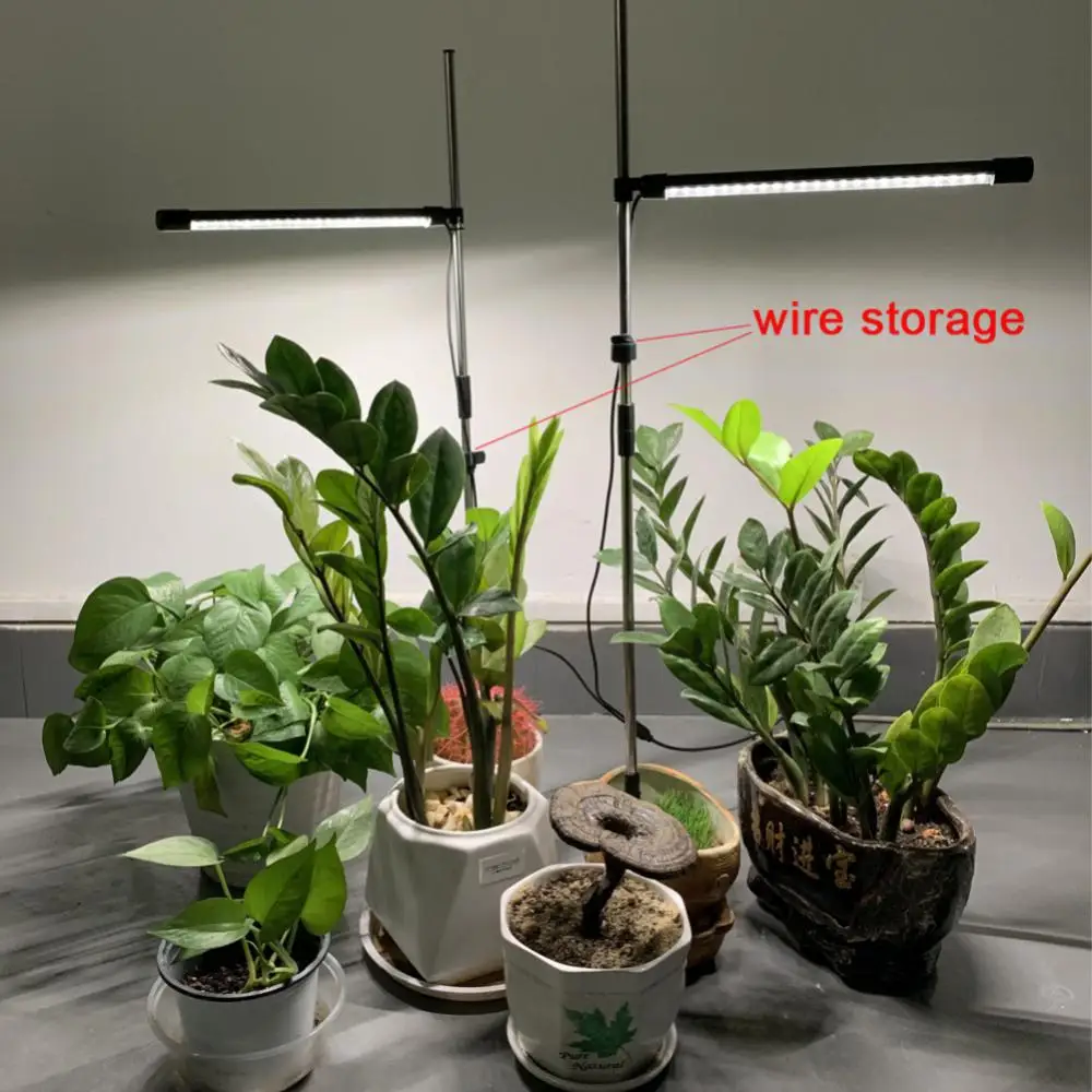 

LED Grow Light Plug In Ground Plant Light Full Spectrum Plant Light LED Timed Dimming Grow Light Indoor Succulent Plant Light