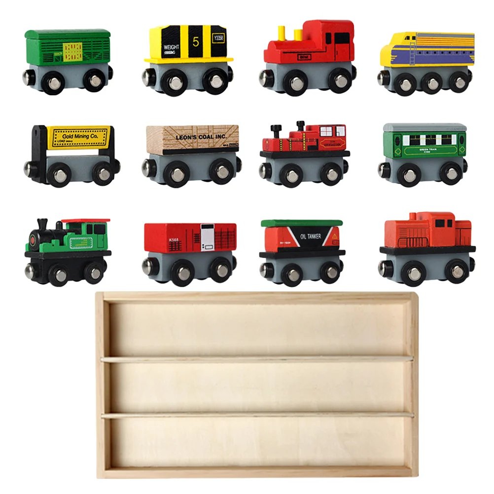 

Train Toy Children Train Toy Magnets Toys Kids Early Education Educational Toys Stack Model Train Set Toys for boys