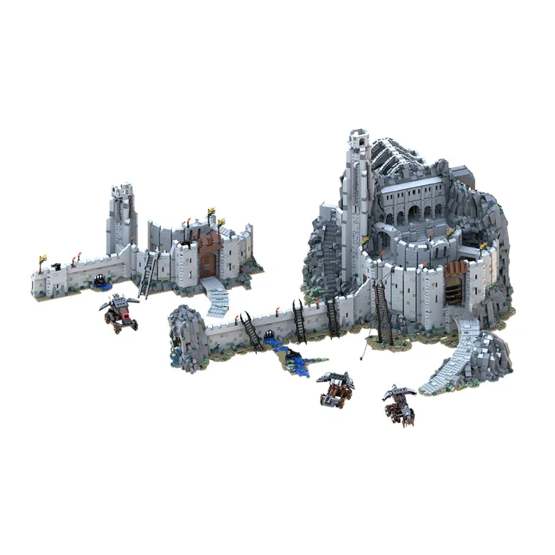 Фото 12661 деталь MOC Fantasy Helms Deepss Ultimates LORDess Mod: Эпическая модульная DIY-модель, конструктор, игрушка-подарок на день рождения №2