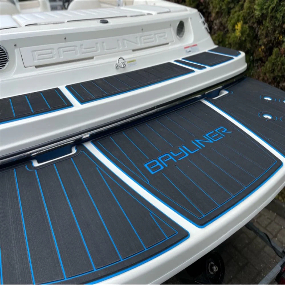 2014 Bayliner 185 Flight Swim Step Platform Boat EVA Foam Teak Flooring Pad Mat SeaDek MarineMat Gatorstep Style Самоклеящийся