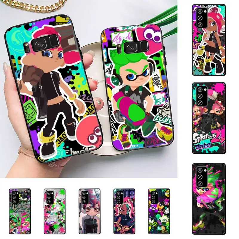 

Pearl Switch Splatoon 2 Phone Case For Samsung Galaxy Note 10Pro 20ultra cover for note 20 note10lite M30S