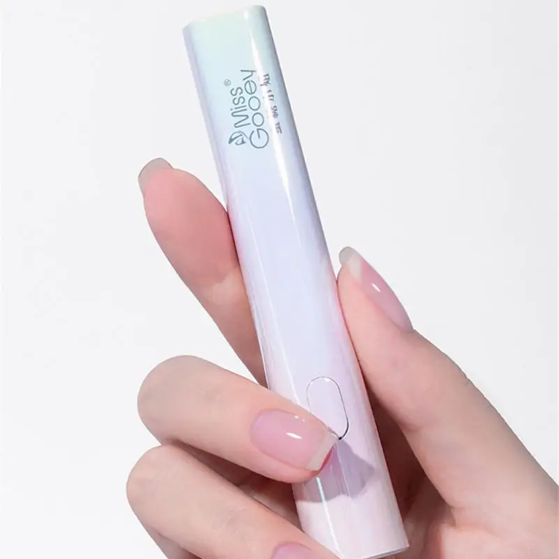 

Quick-drying Phototherapy Lamp 3w Portable Nail Lamp Nail Equipment Nail Dryer Lamp Handheld Mini Home Use Nail Flashlight Pen
