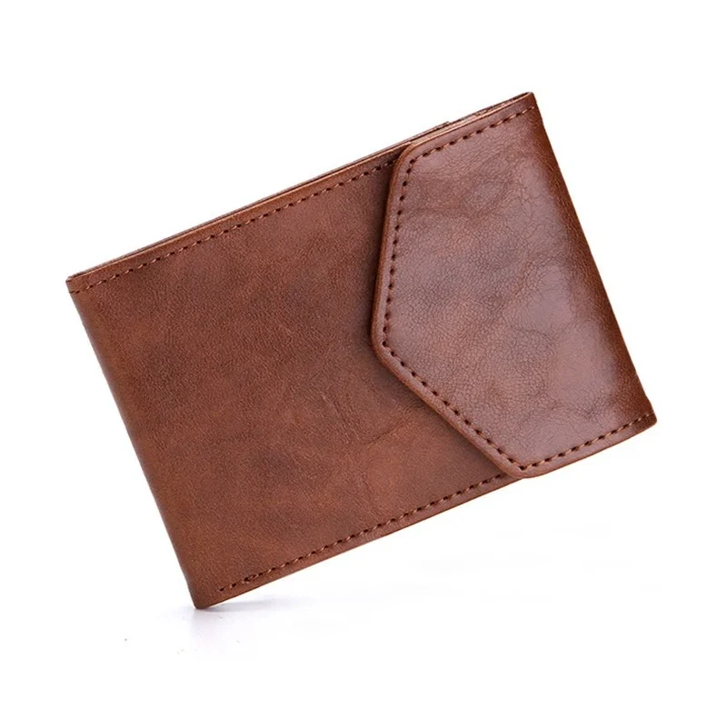 Fashion  Wallet Women Men Mini Ultrathin Leather Wallet Slim Wallet Coins Purse Credit ID & Card Holders Card Cases