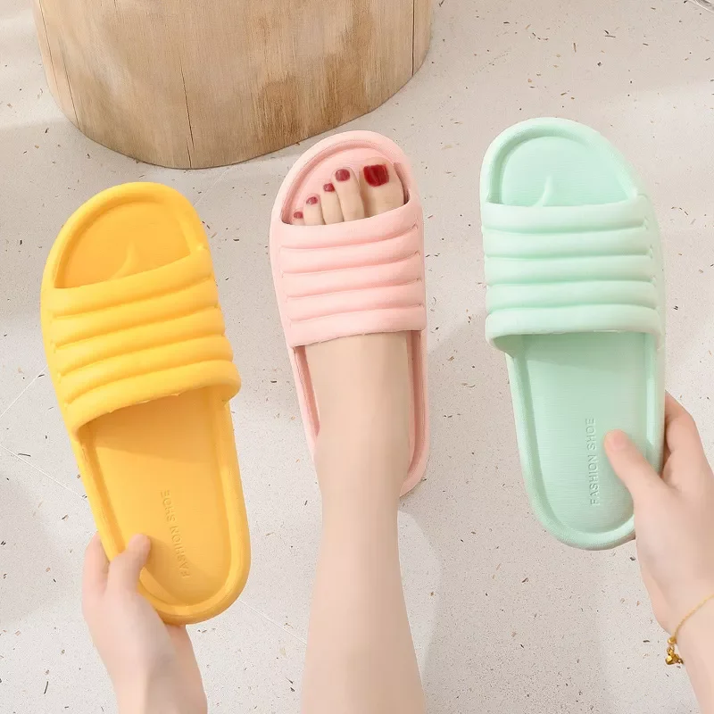 

2023NEW Women Indoor Slippers Floor Flat Shoes Indoor Eva Flip Flops Female Non-slip Bathroom Home Slippers Zapatillas De Hombre