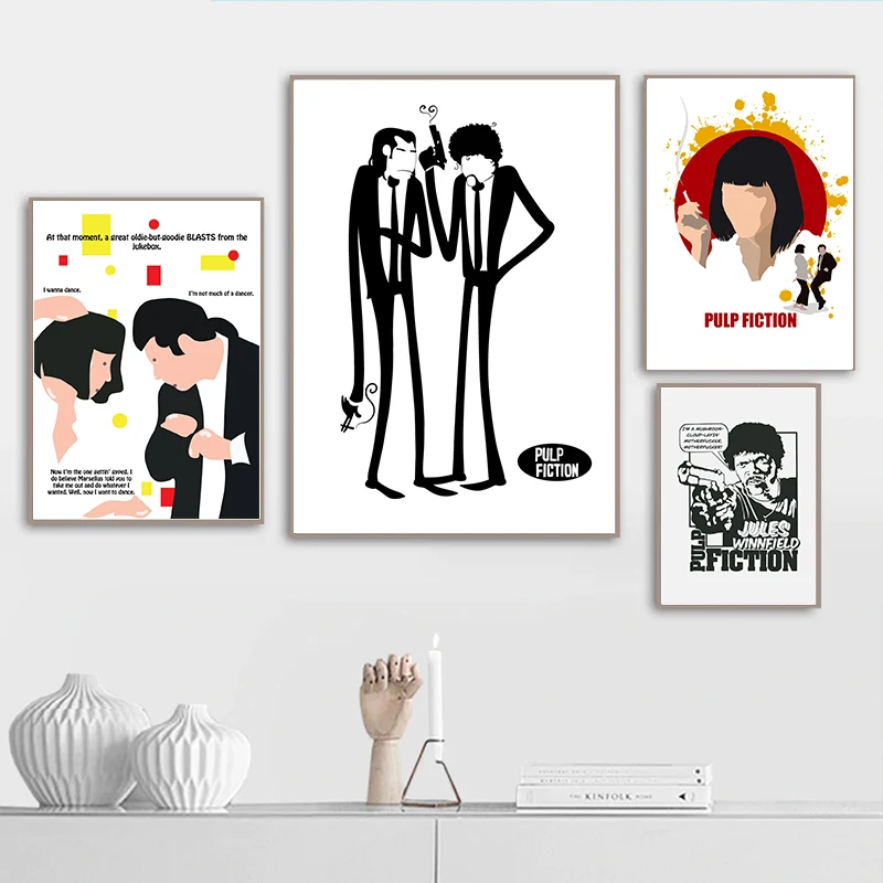 Фильмы фигурки альбом целлюлозно-фантастический металлический плакат Mia