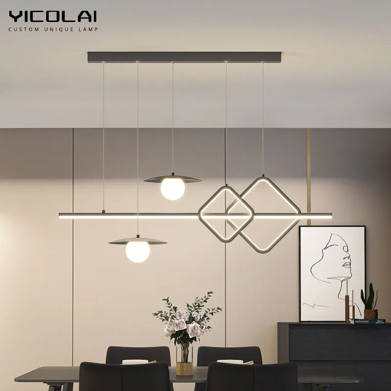 

Modern LED Chandeliers With Long Hanging Rope For Bedroom Cloakroom Living Dinning Study Room Office Nordic Home Luxurious Decor