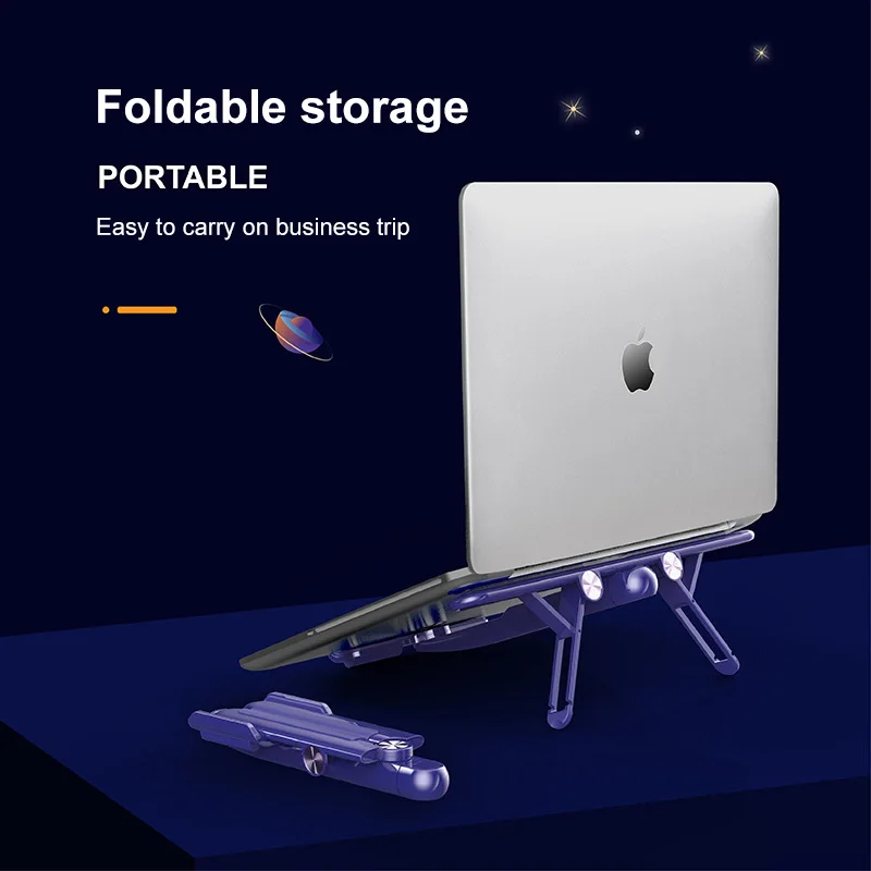 

Lazy Bracket Laptop Stand For Macbook Lapdesk Pc Computer Laptop Holder Cooling Pad Riser Base Notebook Stand Portable