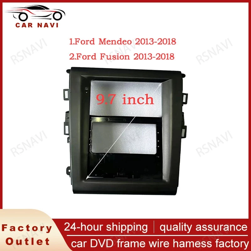 RSNAVI 9 7 дюймовый адаптер для автомобильной рамы декодера Canbus Ford Fusion Mondeo Tesla Style Android