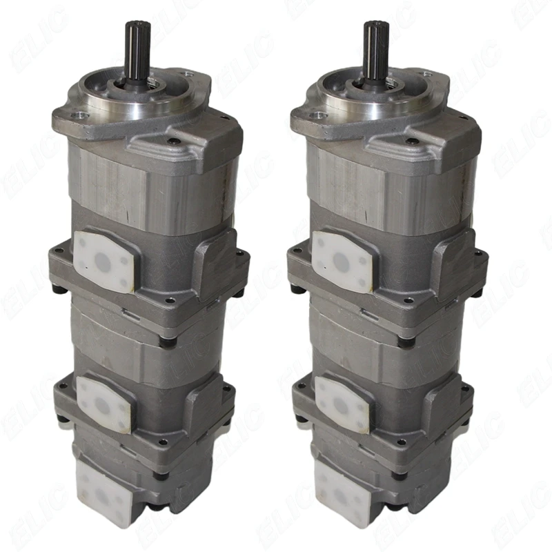 705-40-01020 гидравлический двойной насос экспериментальный масляный Шестеренчатый