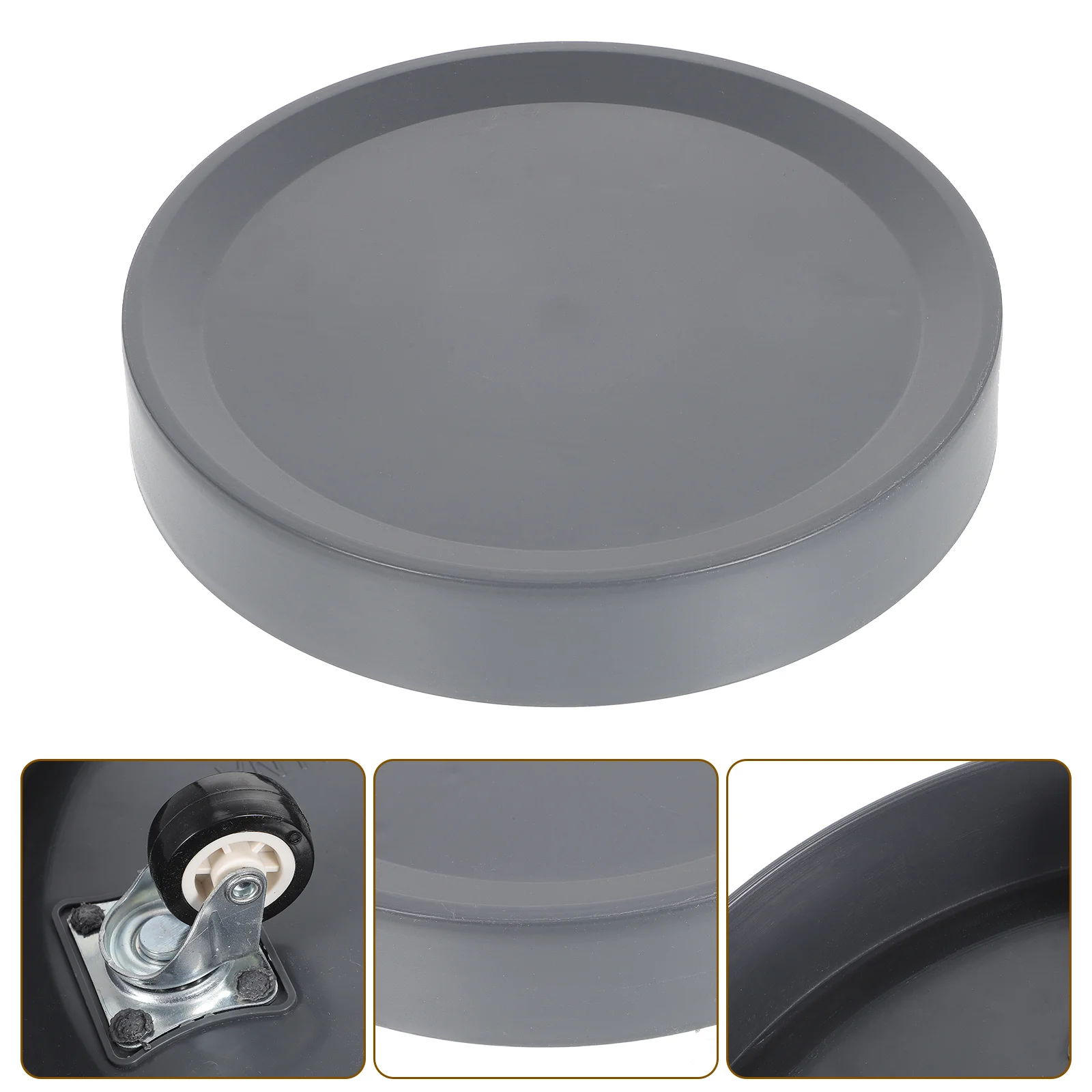 

Plastic Trayss Mobile Flowerpot Stand Planter Rack Universal Wheels Potted Caster Movable Dolly