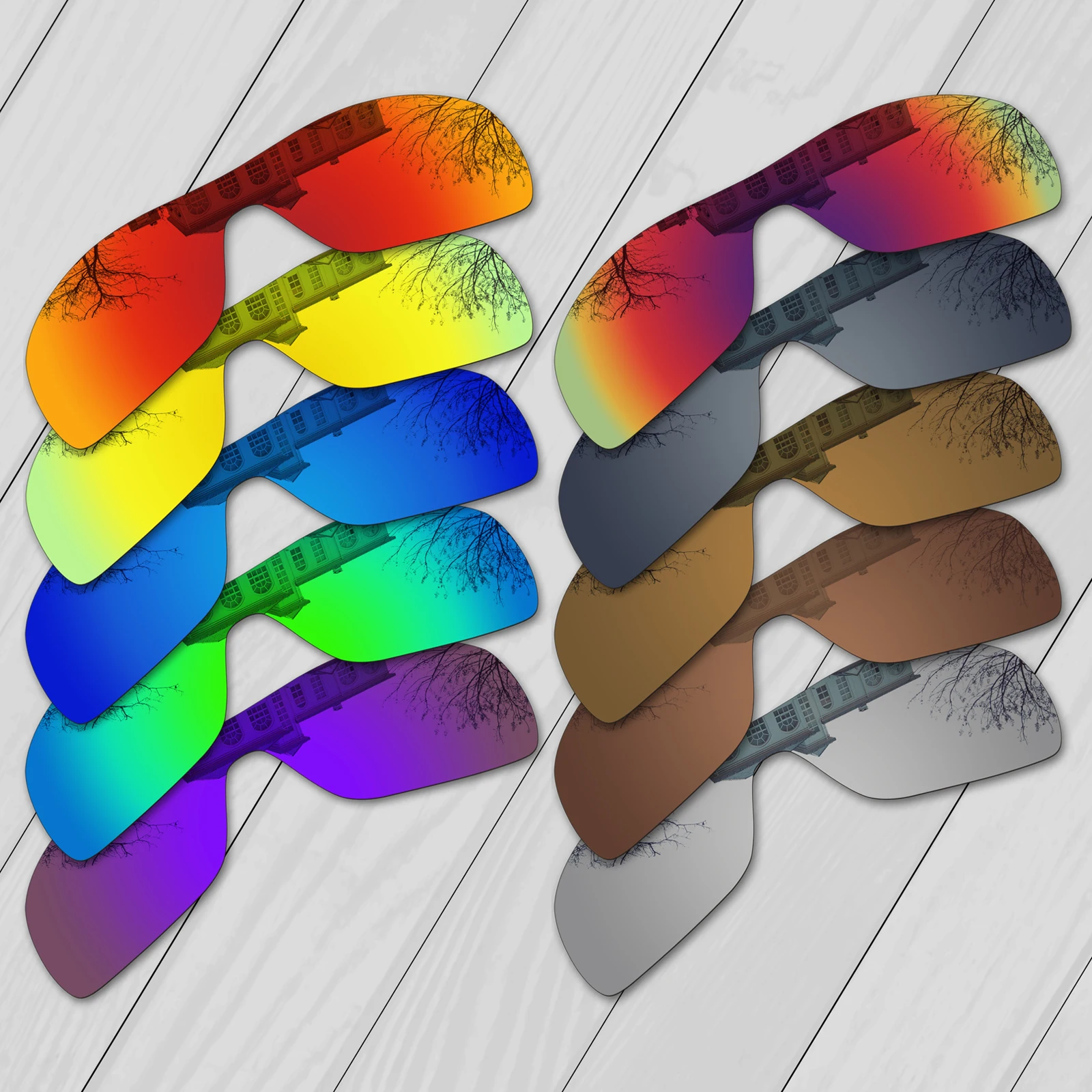 Улучшенные сменные поляризационные линзы E.O.S для солнцезащитных очков Oakley