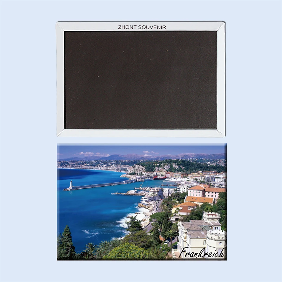 

Nizza Frankreich 22592, подарки для друзей, ландшафтный магнитный холодильник, сувениры для путешествий