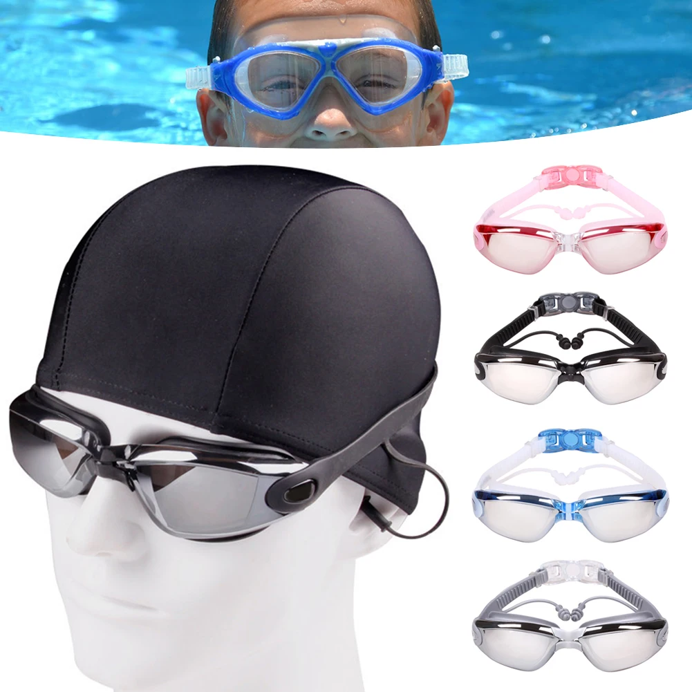 

Waterproof Buckle Swimming Glasses Anti-Fog UV Protection Swim Eyewears For Swimming Pool Diving