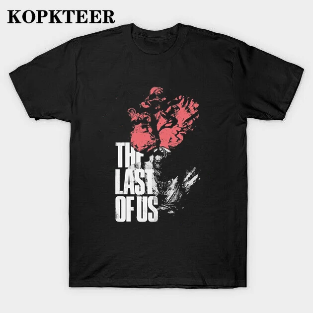 

Футболка The Last of Us для мужчин, мужская футболка, большие размеры, топы с коротким рукавом, Мужская футболка