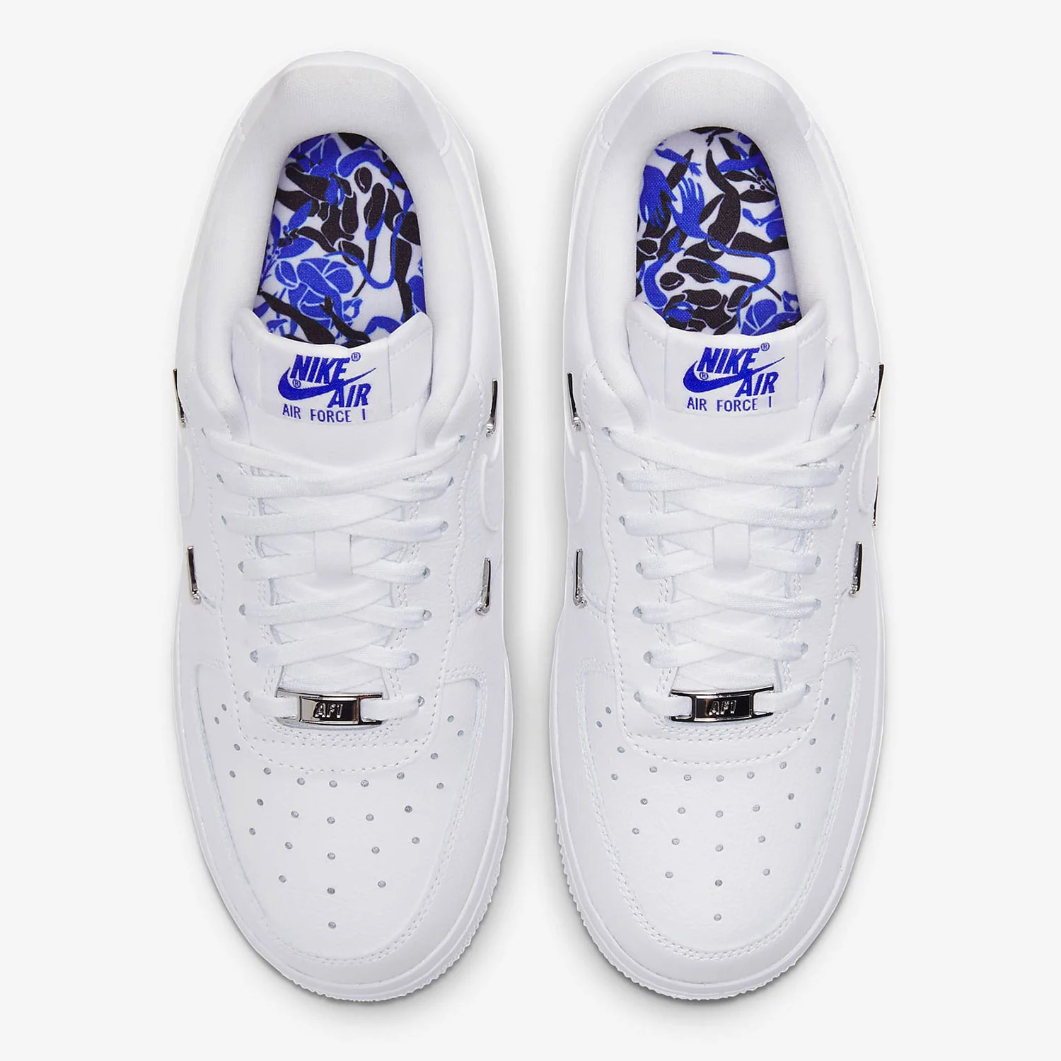 Фото Оригинальные женские низкие повседневные туфли Nike AIR FORCE 1 Air Force No 1 CT1990-100 №4