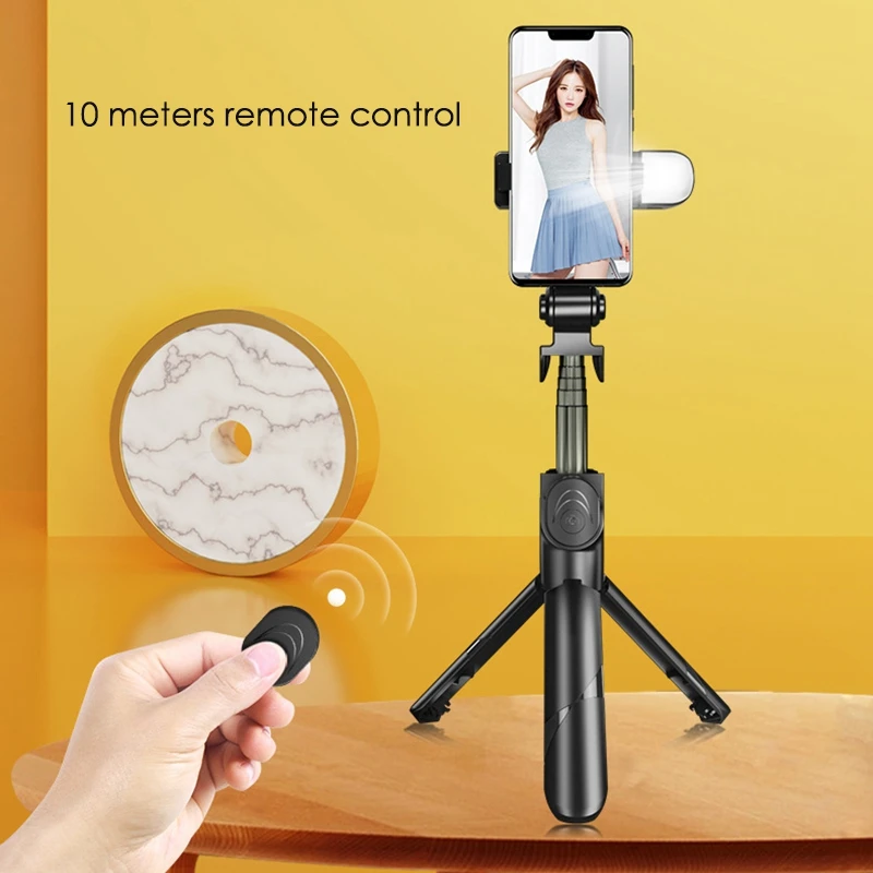 Штатив для селфи со съемсветильник ным пультом дистанционного управления и