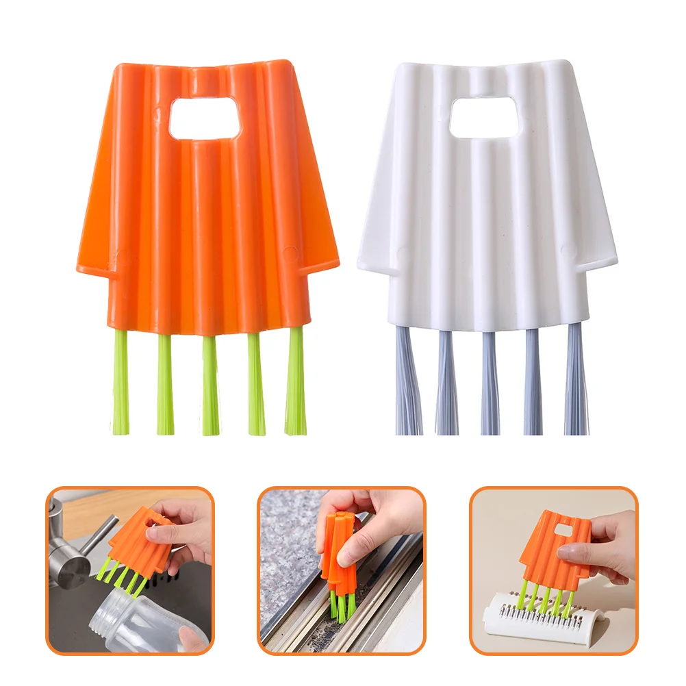 

4Pcs Home Groove Cleaning Brushes Cup Cover Brushes Bottle Cleaning Brushes