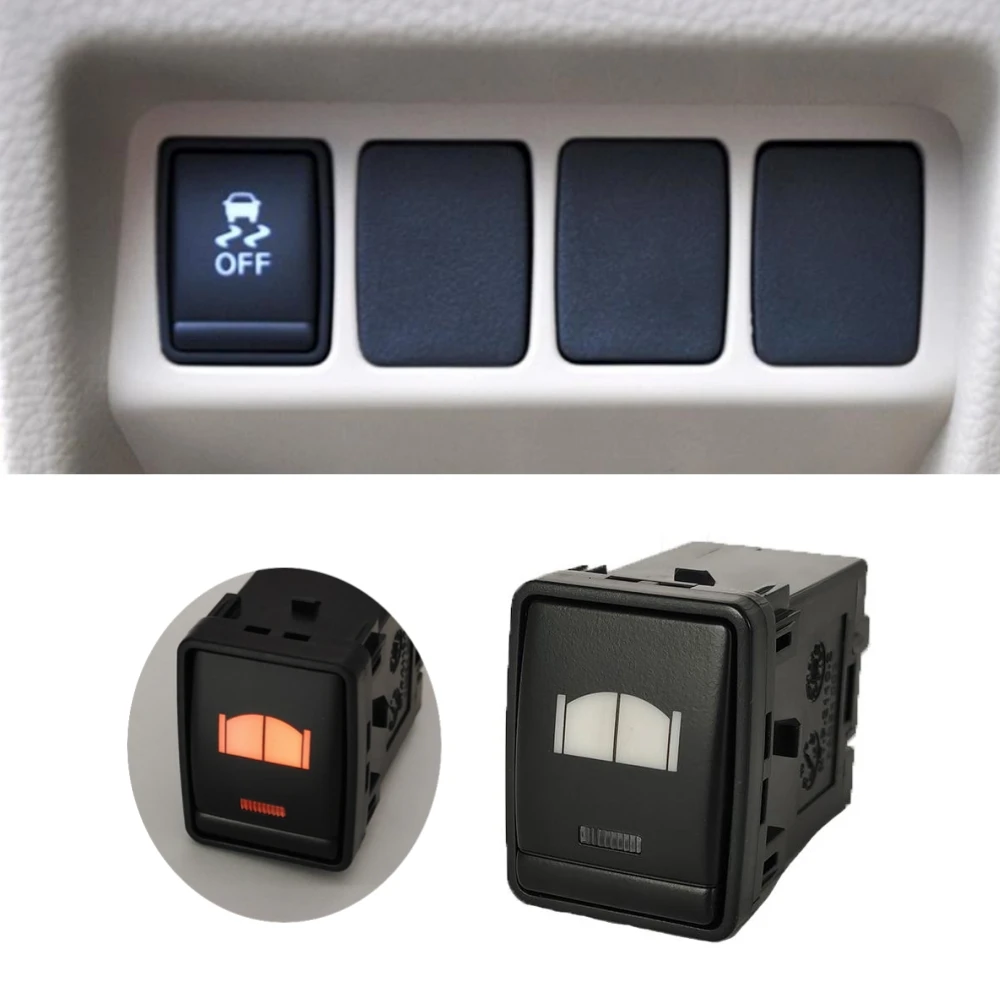 

Оранжевый Автомобильный светодиодный Барьерный переключатель для Nissan X-Trail TEANA 2013-2018, замена переключателя с проводкой подключения