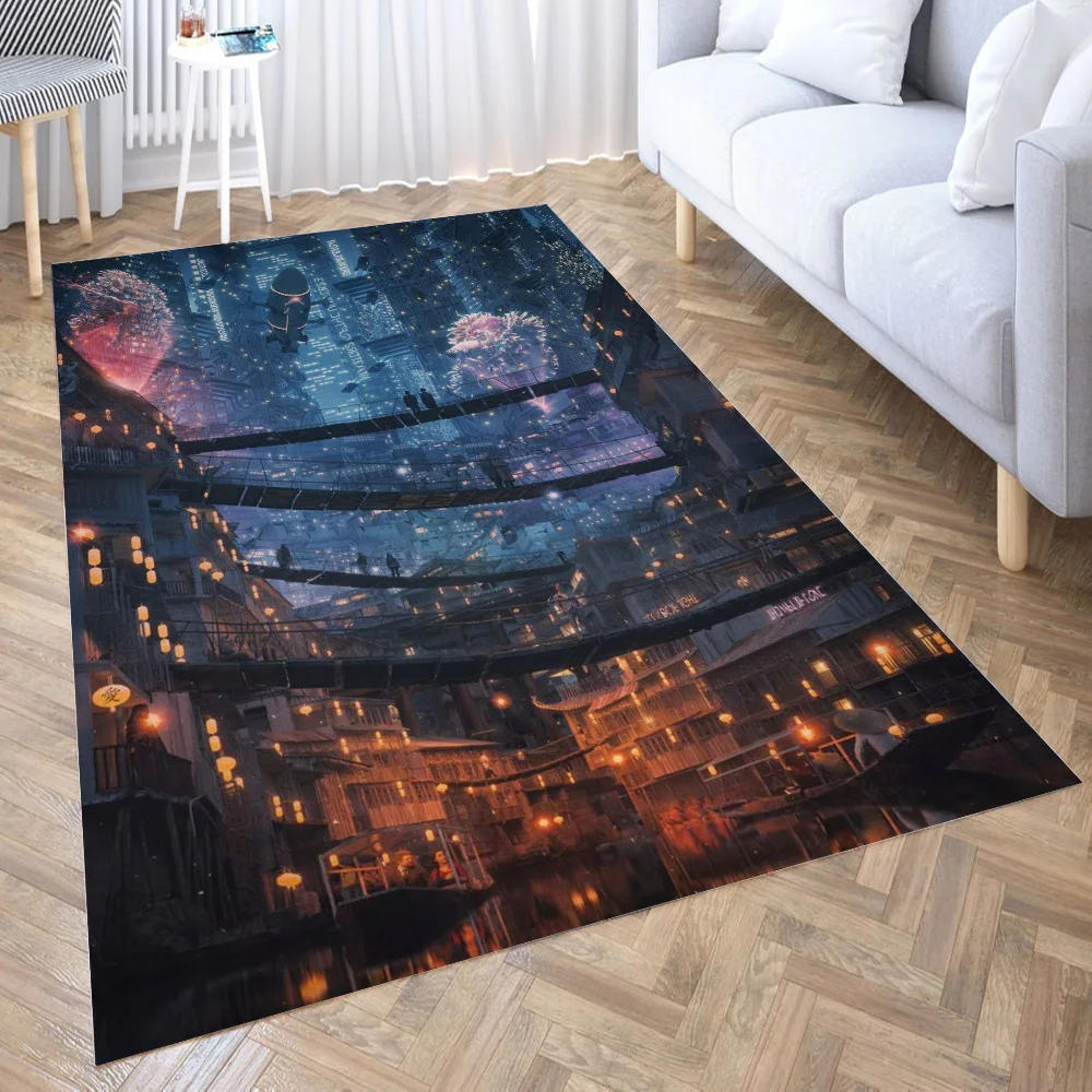 

Ковер LAKETOWN для гостиной, ковер для детской кровати, напольные ковры для окна, прикроватный домашний декор, коврики, коврик